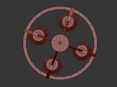 Gerolamo Chandelier 3D model