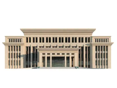 Residential Building 3D model