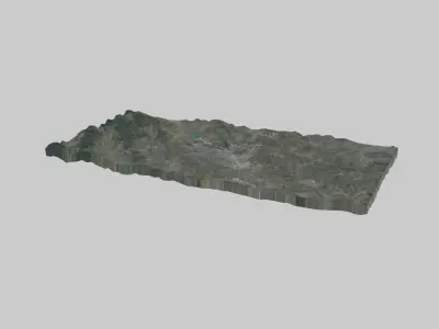 KISHINEV City Low-poly 3D model