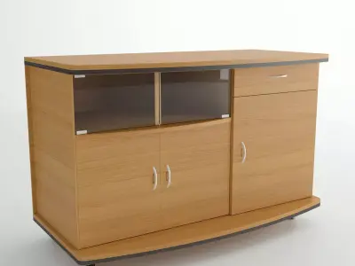TV Unit 3D model