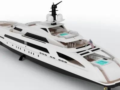  Atlantis Superyacht 