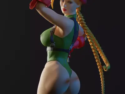 Cammy SFV 3D print model