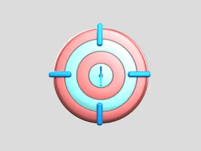3D app web Icon Low-poly 3D model-13 Low-poly 3D model