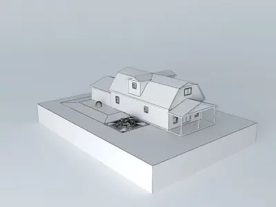 Dynamic House Free 3D model