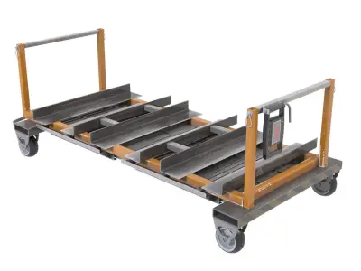 Scifi Trolly 3D model