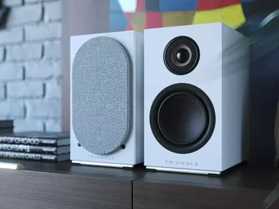 Audio speakers Triangle AIO Twin 3D model
