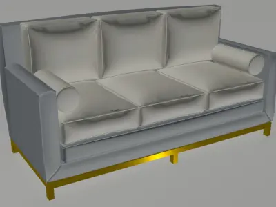 Bauhaus Sofa 3D model