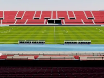 Estadio Nacional de Chile 3D model