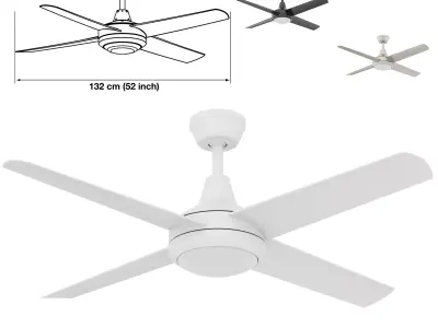 Aspire 52 LED Low-poly 3D model