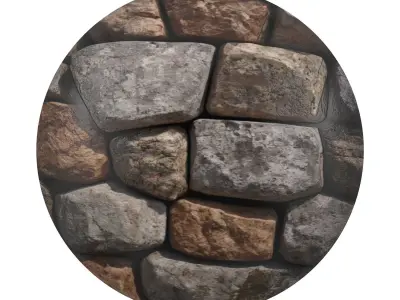 Stone texture 35 JPEG   3D model