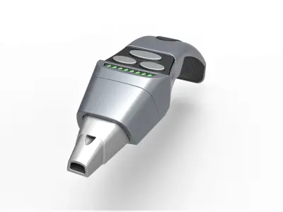 Dolphin Hand Phaser from the Star Trek Nemesis 3D print model