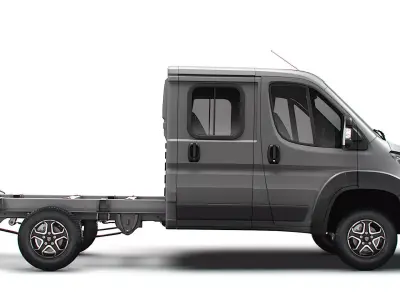 Peugeot Boxer Chassis DoubleCab L2 2026 3D model