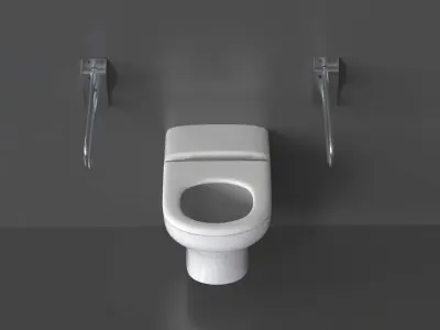 WC50 Toilet 3D model