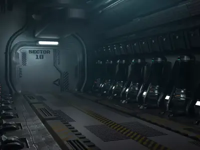 Cryogenic Lab 3D model