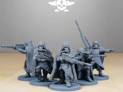 GrimGuard Snipers 3D print model