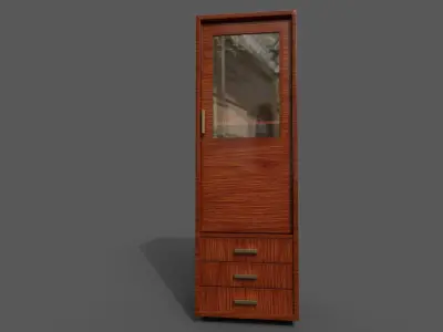 Pack 2 Modern Furniture 3D Model Low-poly 3D model