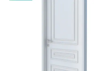 Room Door Type 21 3D print model