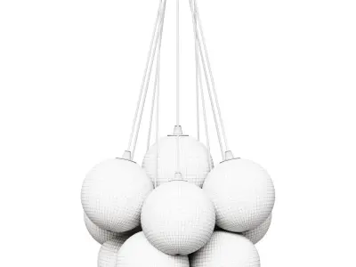 Chandelier Tk Lighting ARGOS 2367 3D model