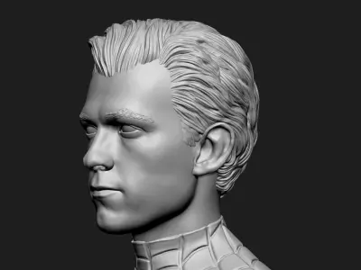 Tom Holland Spider-Man 3D print model 3D print model