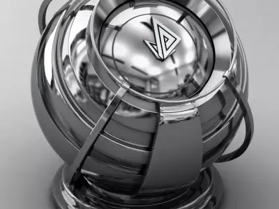 VRAY SHADER---METAL---Chromium Texture