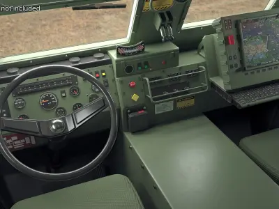  Military Command Vehicle with Stabilizers 