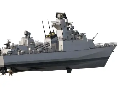 FAST ATTACK MULTIMISSION VESSEL 3D model