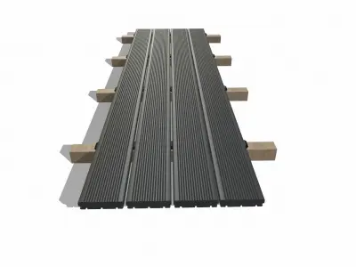 Decking board attachment point 3D model