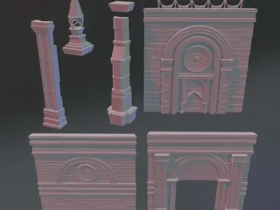 Wandering Building 3D print model