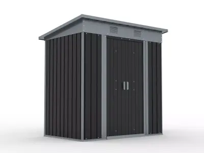Shed Home Low-poly 3D model