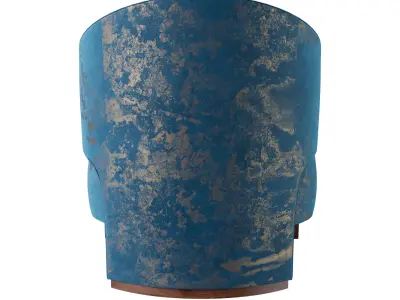 Rubelli Seta Club Chair 3D model