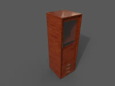 Pack 2 Modern Furniture 3D Model Low-poly 3D model