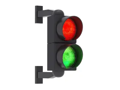 Traffic Light 05 3D model
