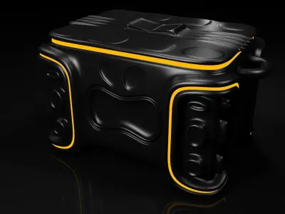 Sci Fi Box 3D model