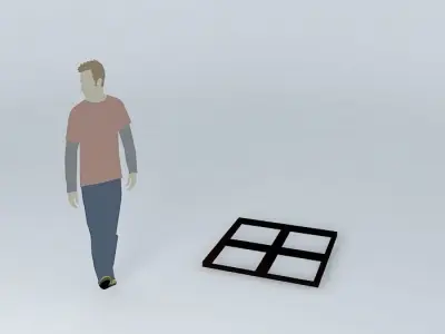 The window hut 1000 3D model