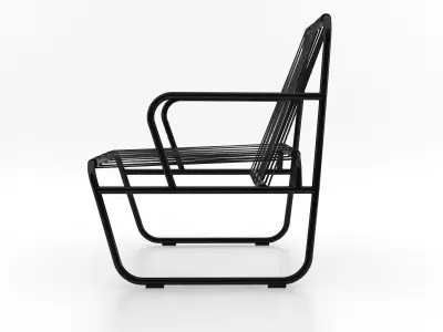 Dozequinze Armchair 3D model
