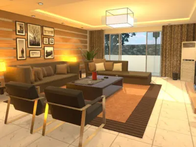 Smiths Home 1 Low-poly 3D model