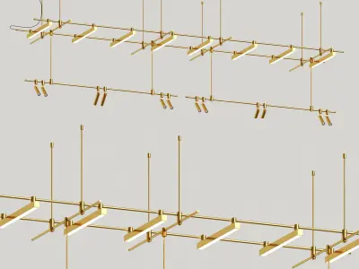 Track light 3 in 1 by Forstlight 3D model