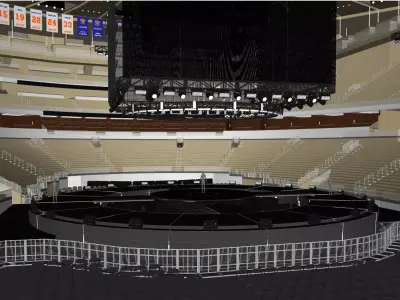 360 CONCEPT STAGE at MSG 3D model