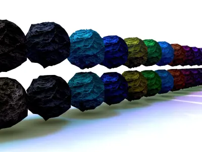 4K Liquid Material Pack  plus Lights Texture