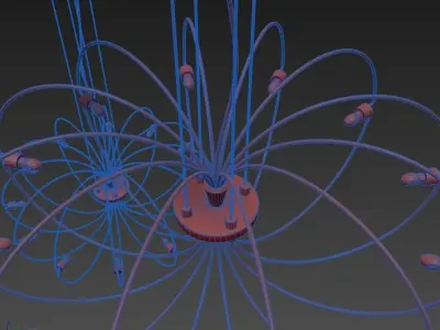 Ceiling Lamp 7 3D model