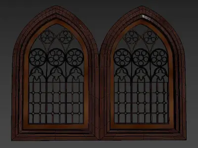 Epic Window Low-poly 3D model