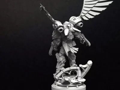 THE CROW LORD 3D print model