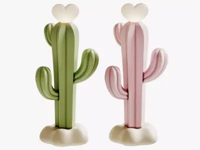 Cactus Floor Lamp 3D model