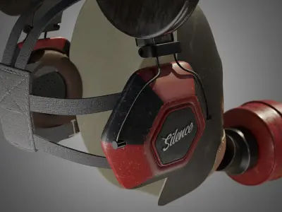 Freaky Mickey - Gas mask Low-poly 3D model