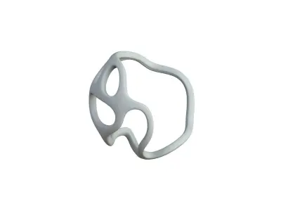 SciFi Cube Object No 36146 Low Poly Shape Texture