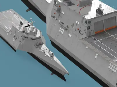  Combat Naval Ship USS Independence LCS-2 