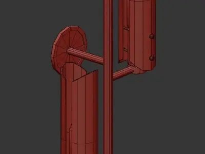 PLATIERE 5 LIGHT SCONCE 3D model