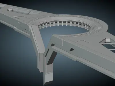 The Creator USS Nomad 3D model