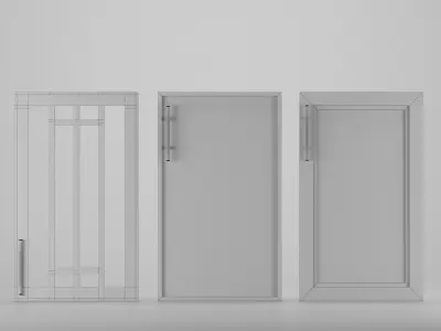 Kitchen Cabinet Door Free 3D model