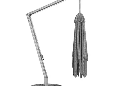 Garden Outdoor Umbrella 3D model